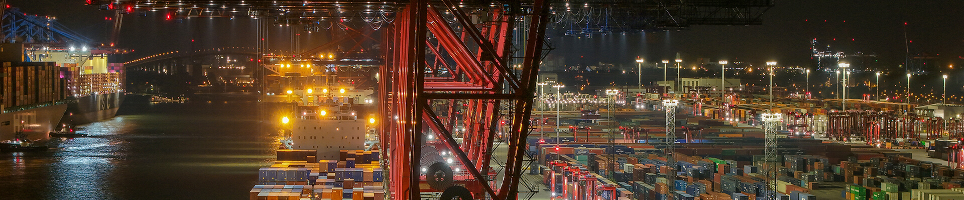 Drohnenblick Hamburg - Eurogate