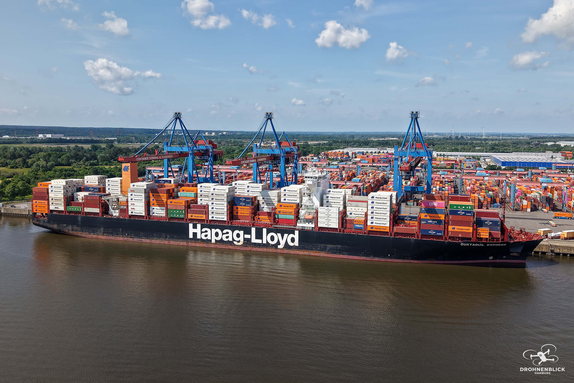 GUAYAQUIL EXPRESS am CTA Altenwerder